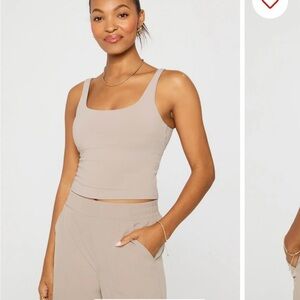 PureLuxe Built-In-Bra Tank